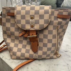 Louis Vuitton Damier Sperone Backpack Authentic